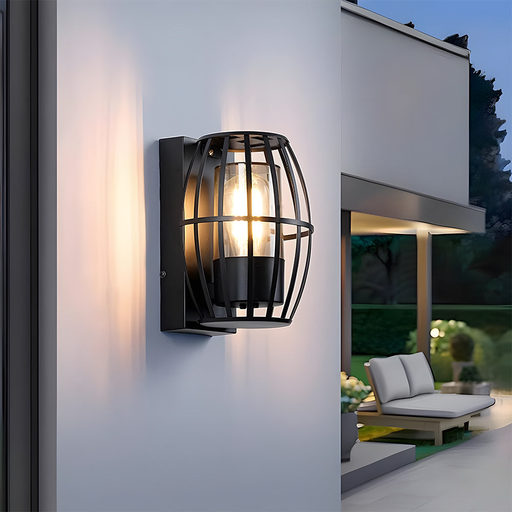 Outdoor Wall Lamp Aluminum Waterproof Design Modern