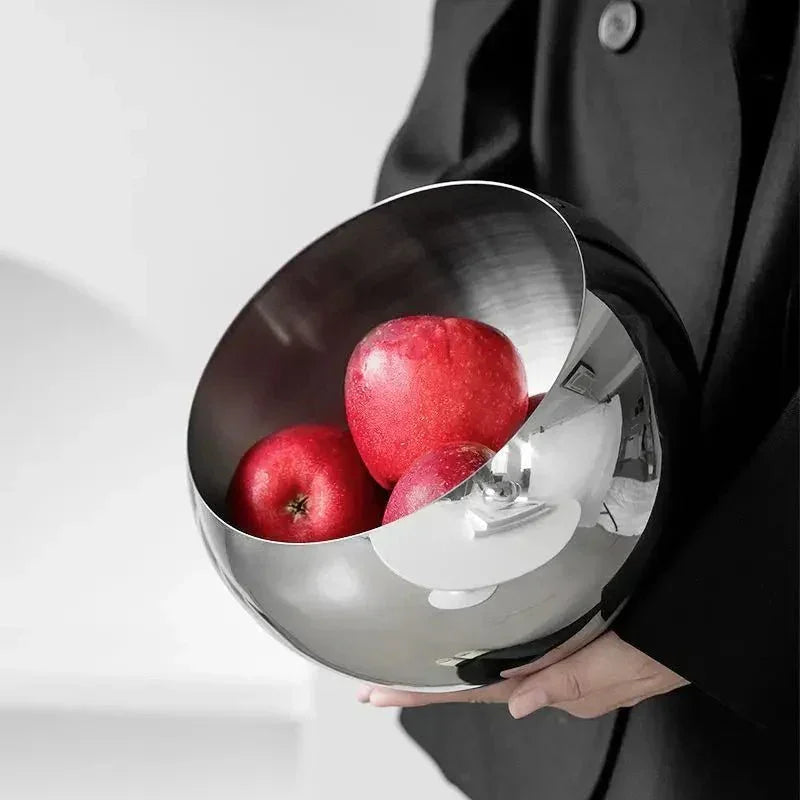 Fruit Bowl Contemporary Countertop Storage Bowl