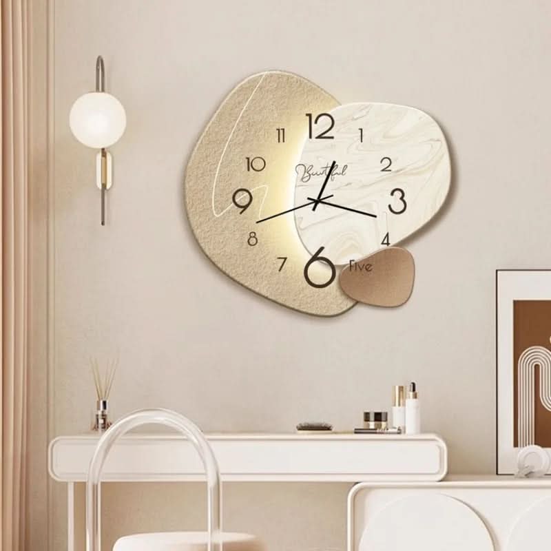 Modern Wall Clock Analog Silent Quartz Movement