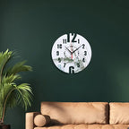 Modern Wall Clock Acrylic DIY Frameless Silent Quartz Design