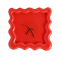 Wall Clock Minimalist Matte ABS Plastic Quiet Operation