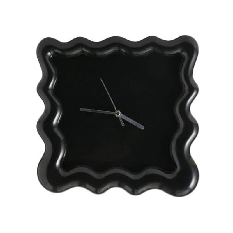 Wall Clock Minimalist Matte ABS Plastic Quiet Operation