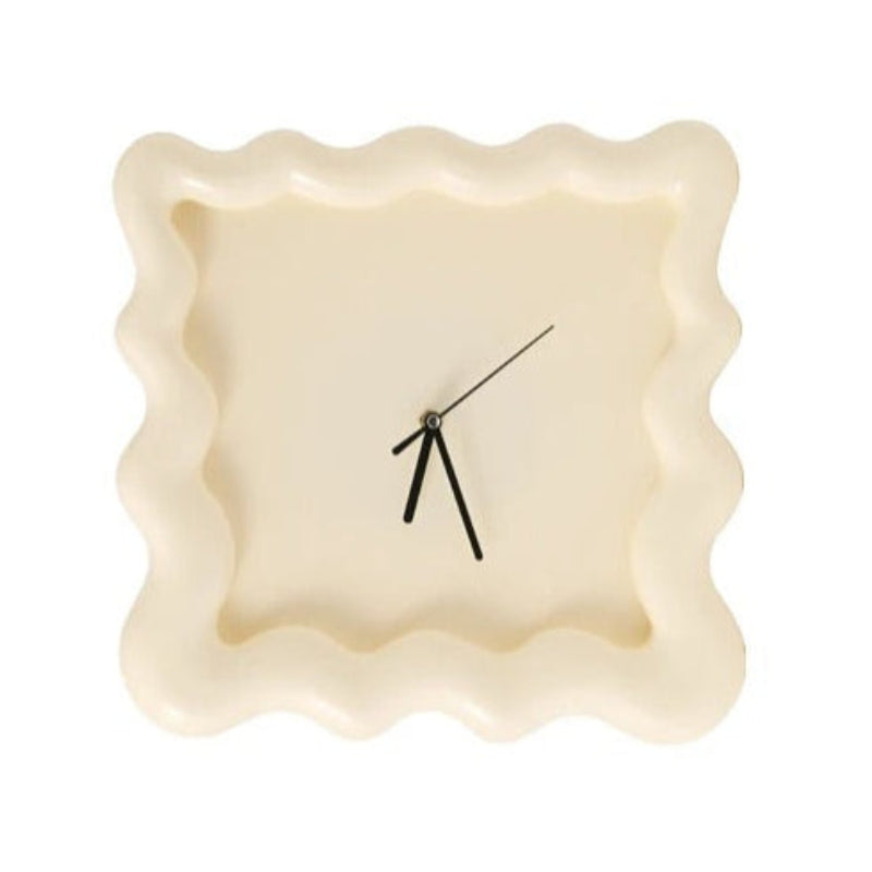 Wall Clock Minimalist Matte ABS Plastic Quiet Operation