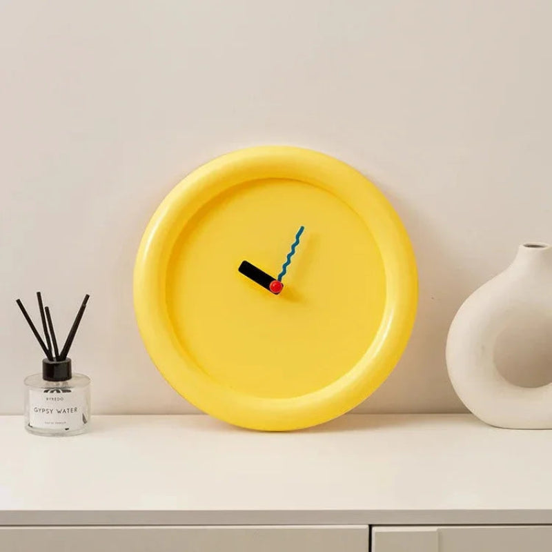Wall Clock Acrylic MDF Silent Sweep Movement Modern Indoor Design