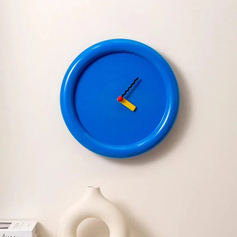 Wall Clock Acrylic MDF Silent Sweep Movement Modern Indoor Design