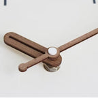 Round Analog Wall Clock Silent Quartz Movement Lightweight ABS Plastic