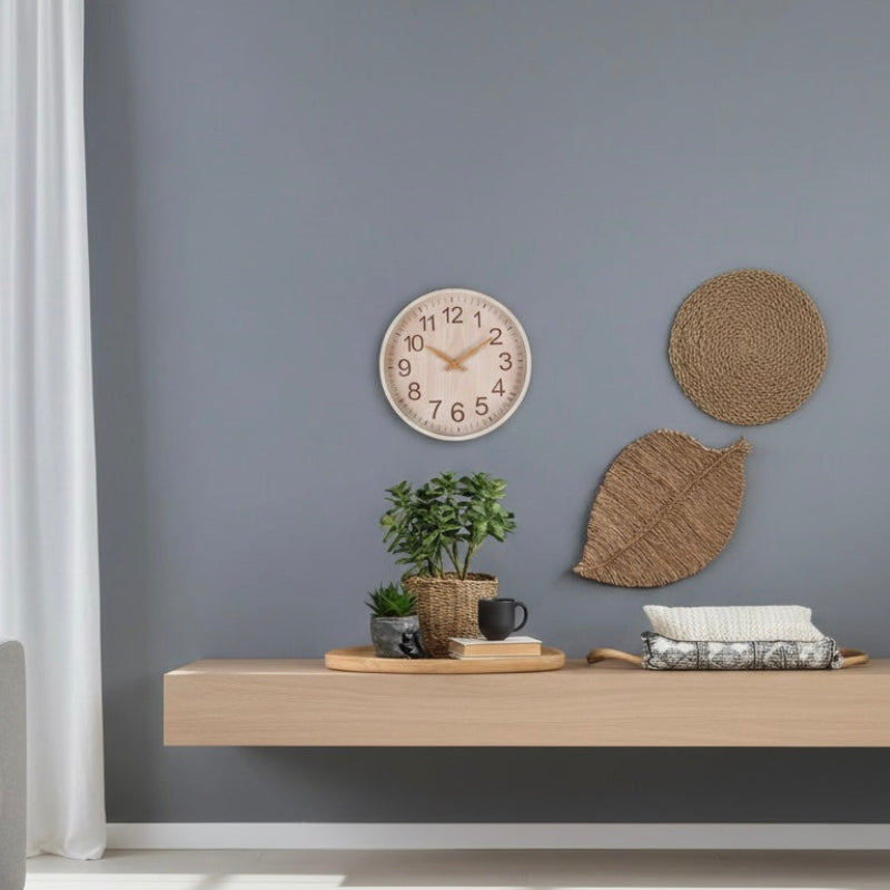 Wall Clock Silent Quartz Modern Indoor Home Clock