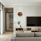 Walnut Wall Clock Premium Wood Minimalist Wall Mounted Design