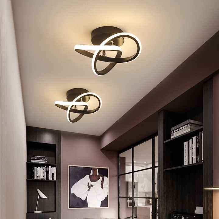 Cura LED Plafondlamp | Geometrisch Design, Energiezuinig