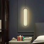 Cleo LED Hanglamp | Ovale Vorm, Geborsteld Goud of Zwart