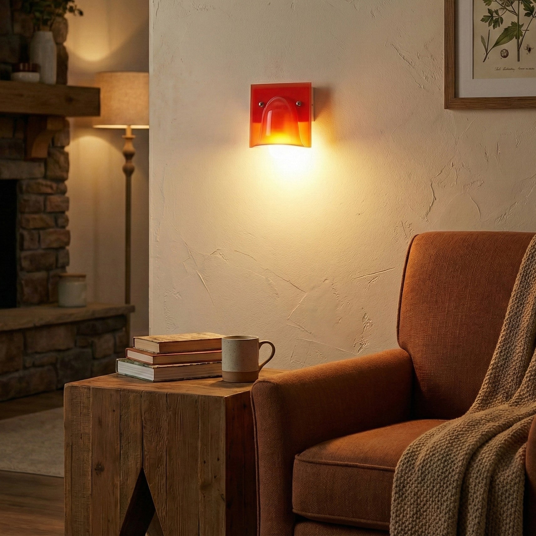 Mollo Folded Resin Wall Sconce