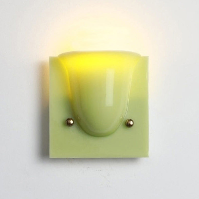 Mollo Folded Resin Wall Sconce