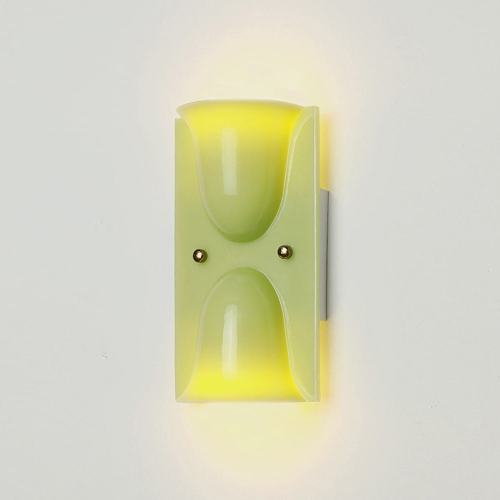Mollo Folded Resin Wall Sconce