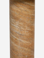 Mira Drink Table | Travertine-Like Finish, Indoor/Outdoor Use
