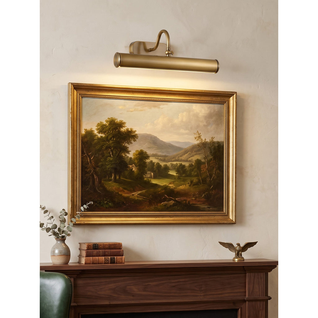 Montgomery Antique Brass Vanity Sconce