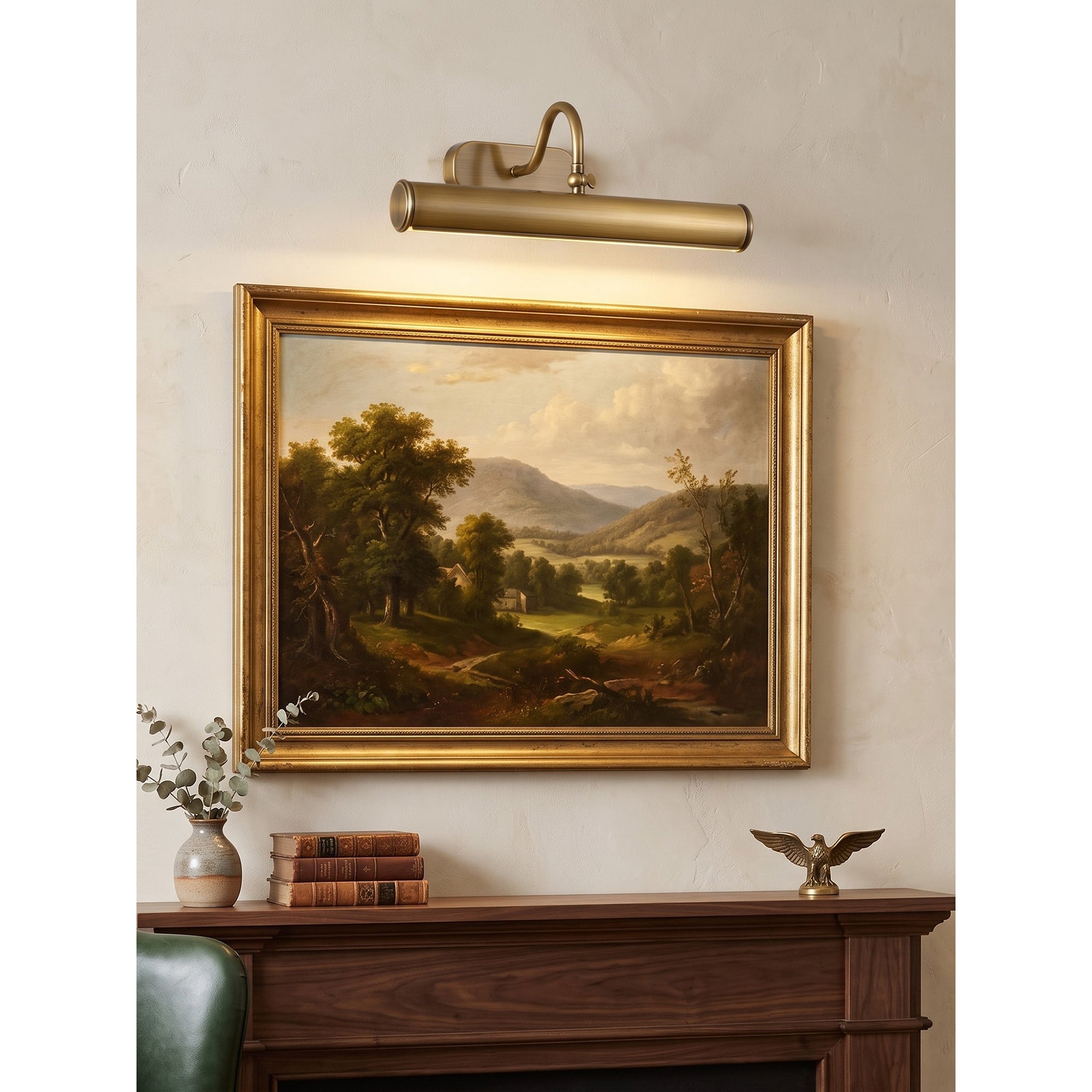 Montgomery Antique Brass Vanity Sconce