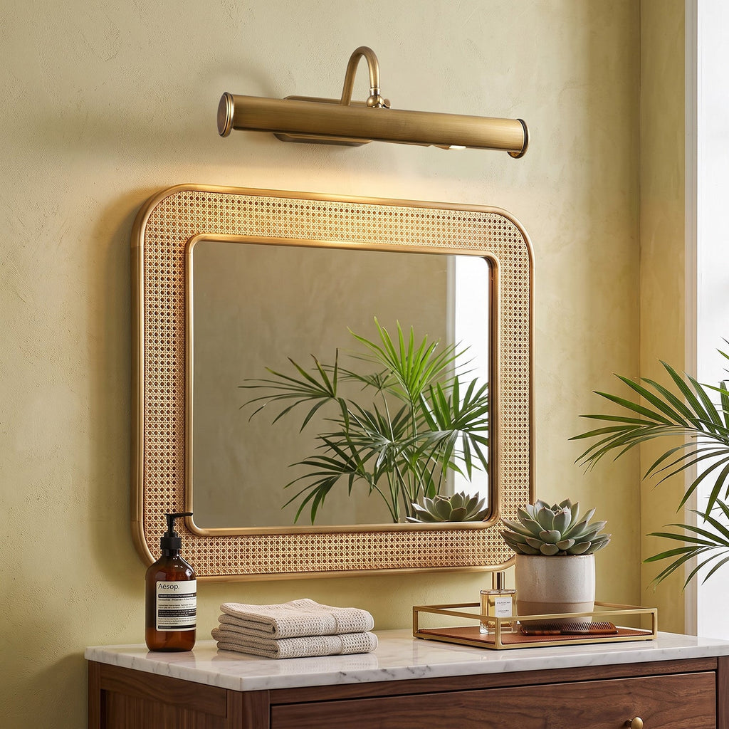Montgomery Antique Brass Vanity Sconce