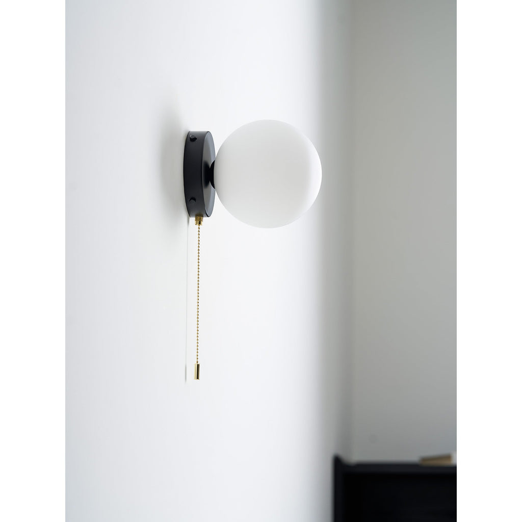 Moorsa Glass Globe Wall Sconce