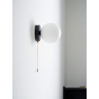 Moorsa Glass Globe Wall Sconce