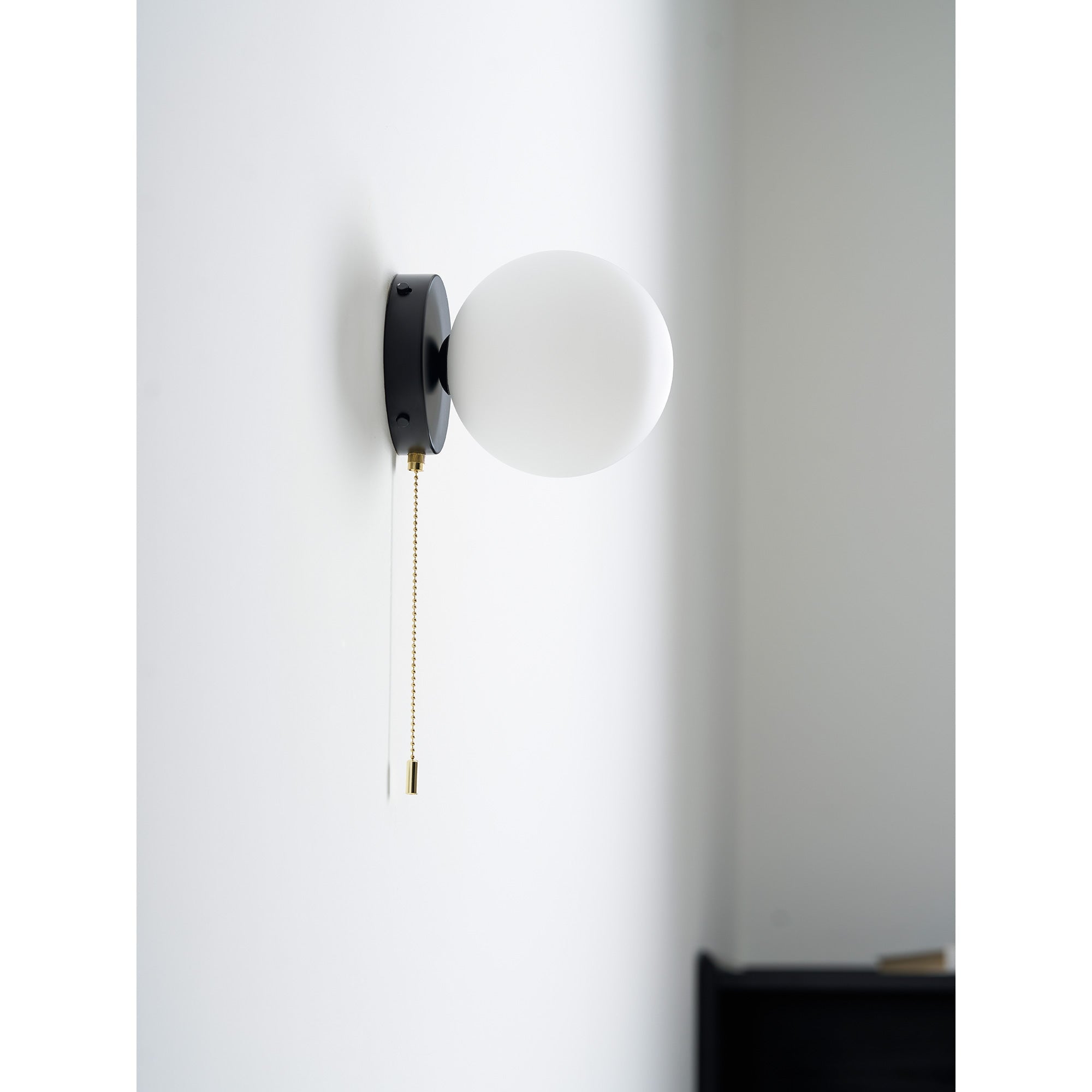 Moorsa Glass Globe Wall Sconce
