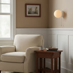 Moorsa Glass Globe Wall Sconce