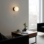 Moorsa Glass Globe Wall Sconce
