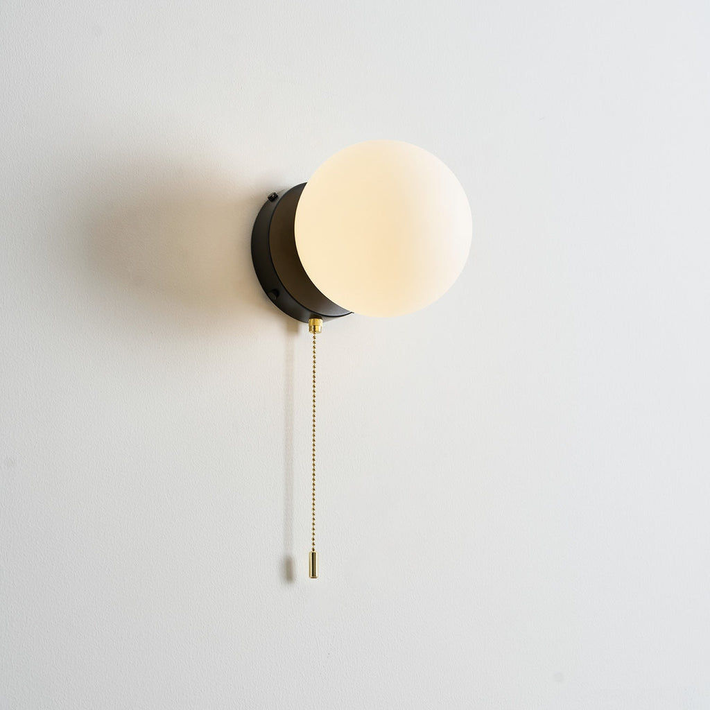 Moorsa Glass Globe Wall Sconce
