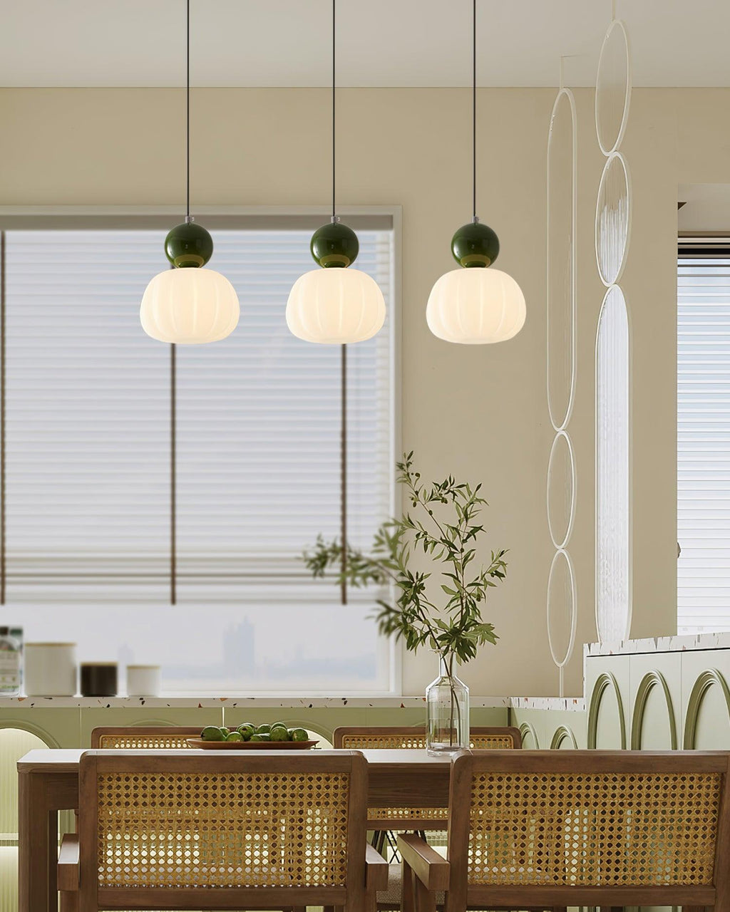 Yuna Pendant Lamp | Organic Acrylic Design, Warm Diffused Light