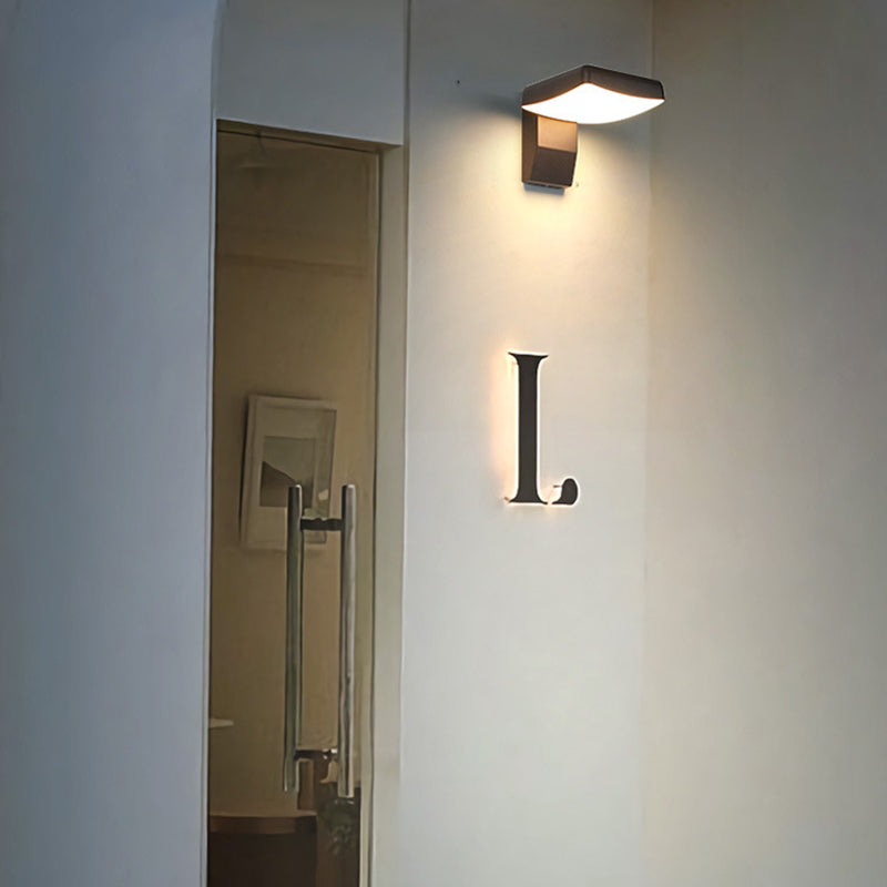 Outdoor LED Wall Lamp, 24W, IP65 Waterproof, Adjustable Head