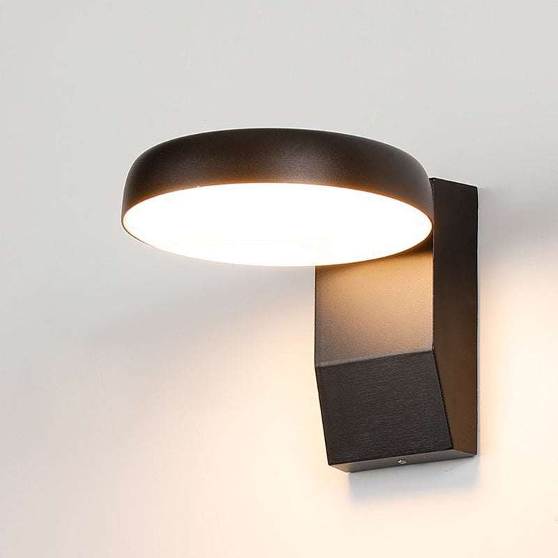 Outdoor LED Wall Lamp, 24W, IP65 Waterproof, Adjustable Head