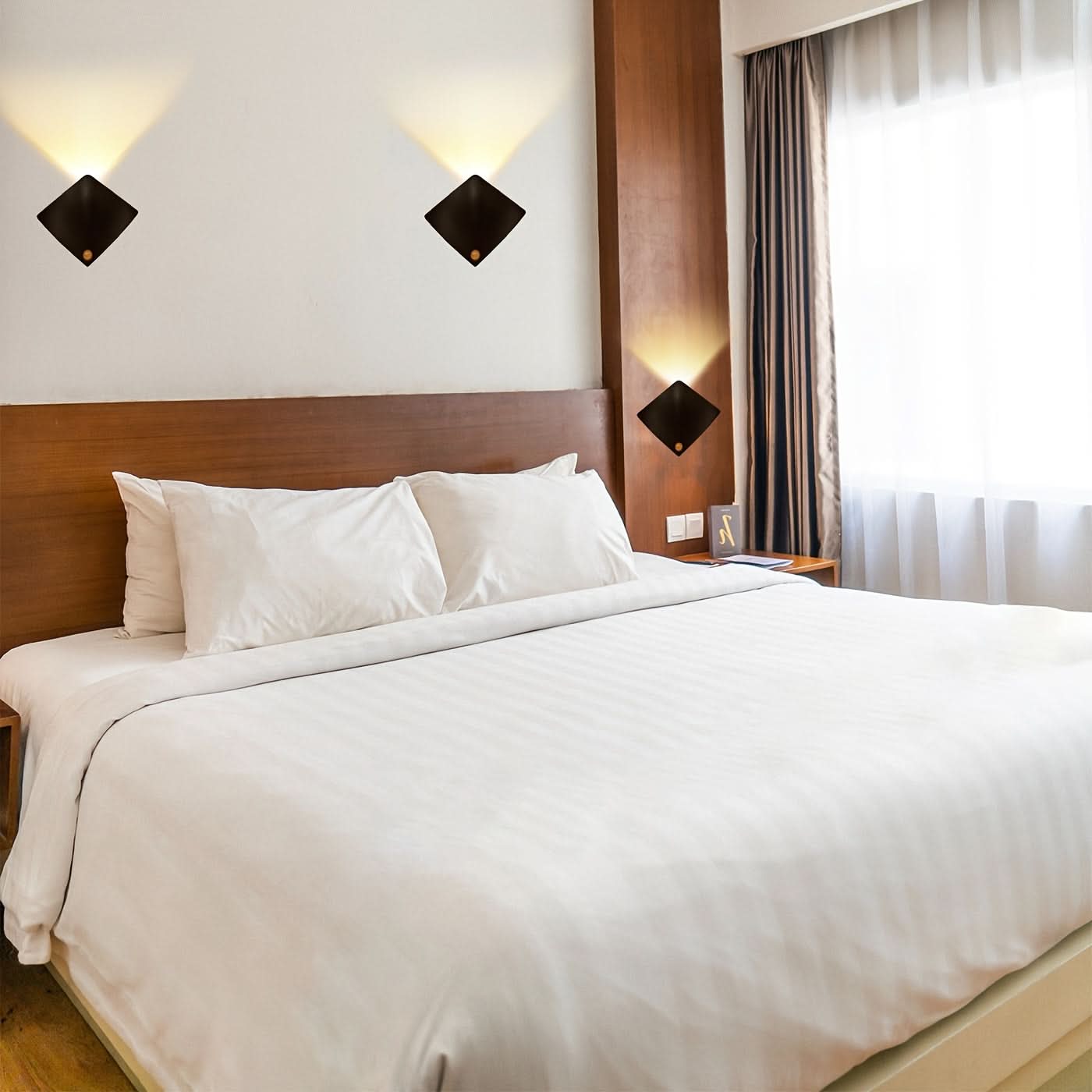 LED Wall Lamp, Motion Sensor, Wall Mounted, LED Light Sources