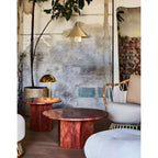 Mozelle Brass & Marble Pendant Lamp