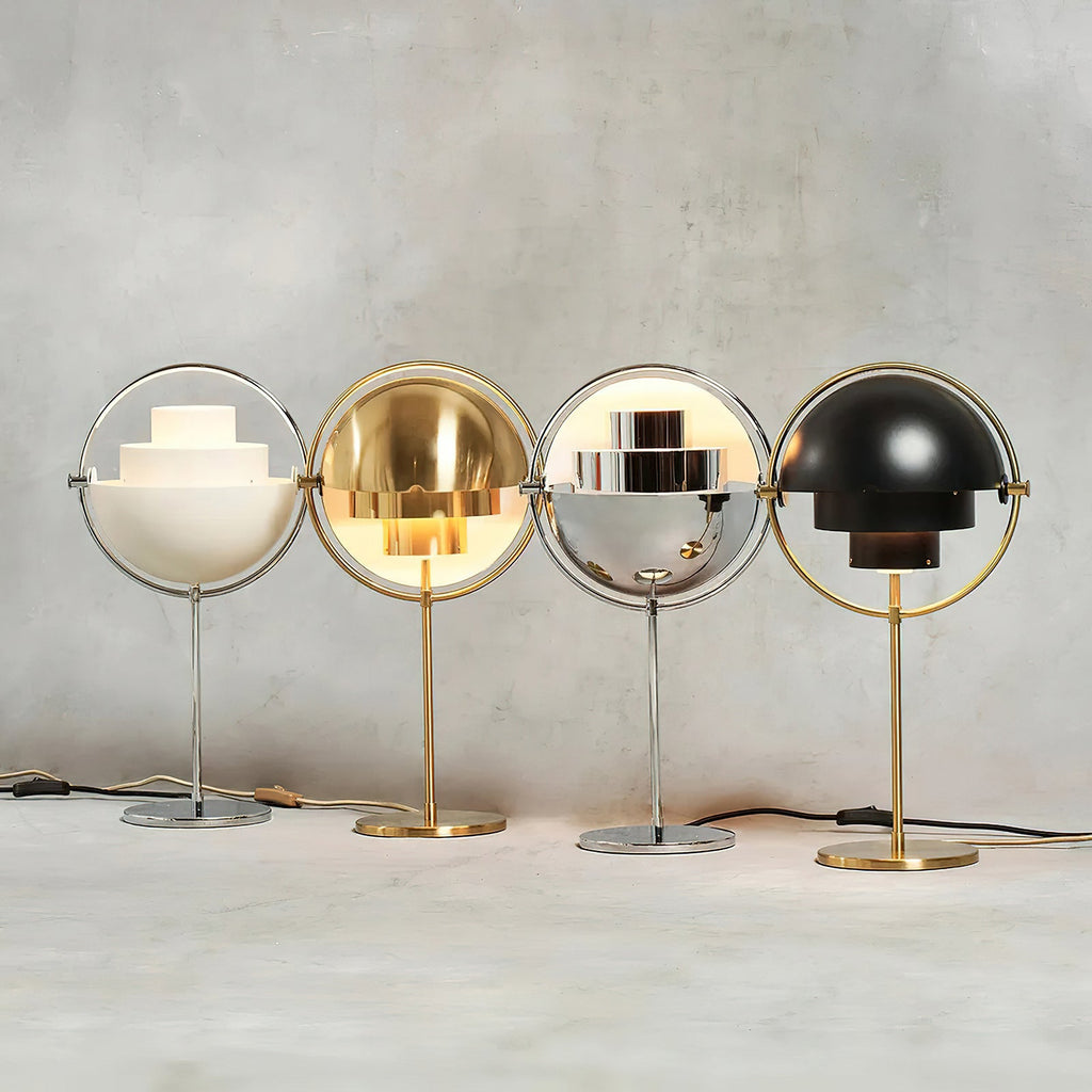 Multi-lite Adjustable Iron Table Lamp