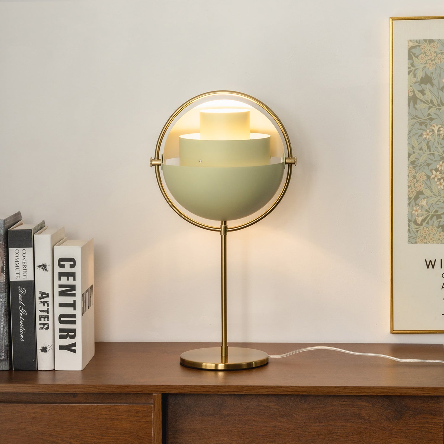 Multi-lite Adjustable Iron Table Lamp