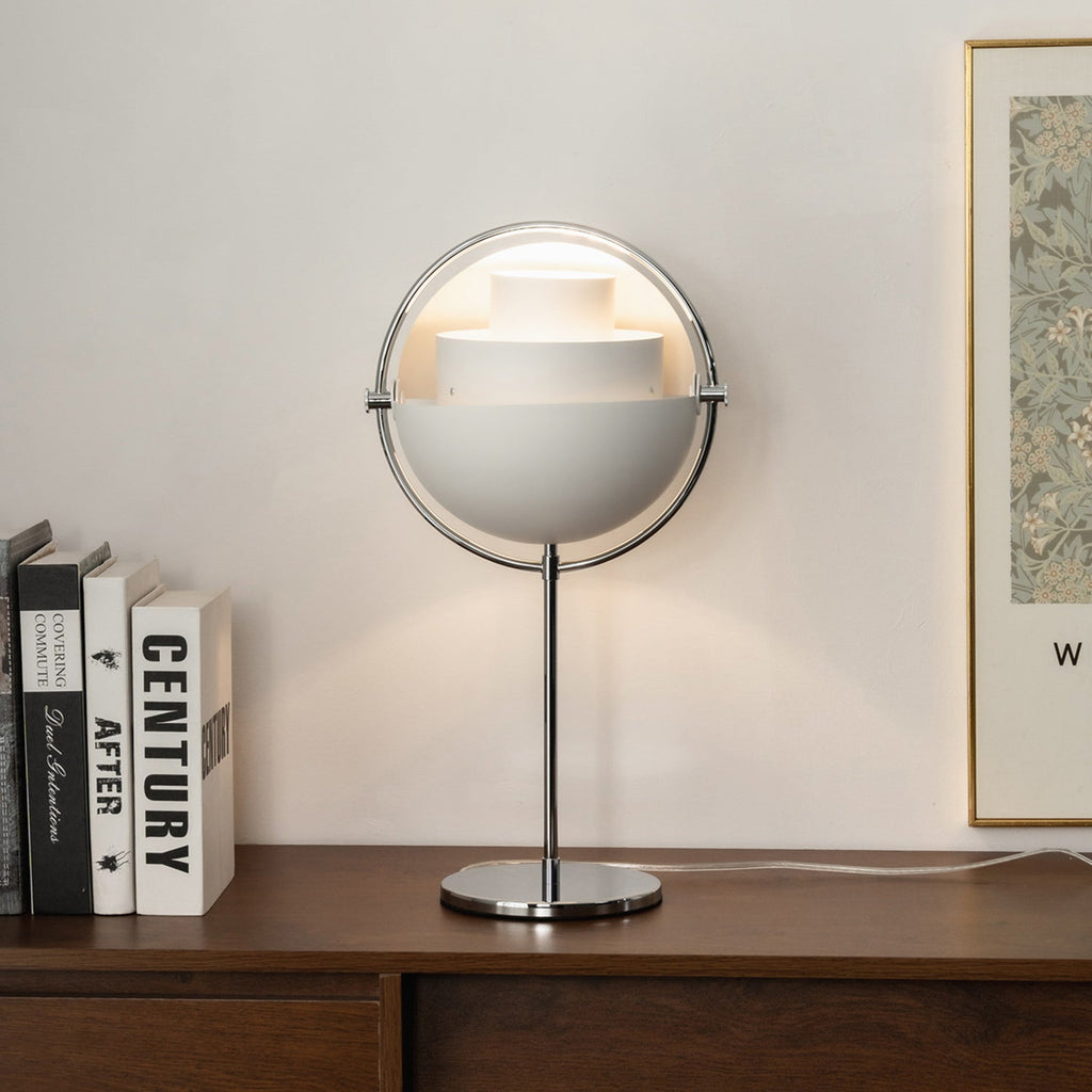 Multi-lite Adjustable Iron Table Lamp