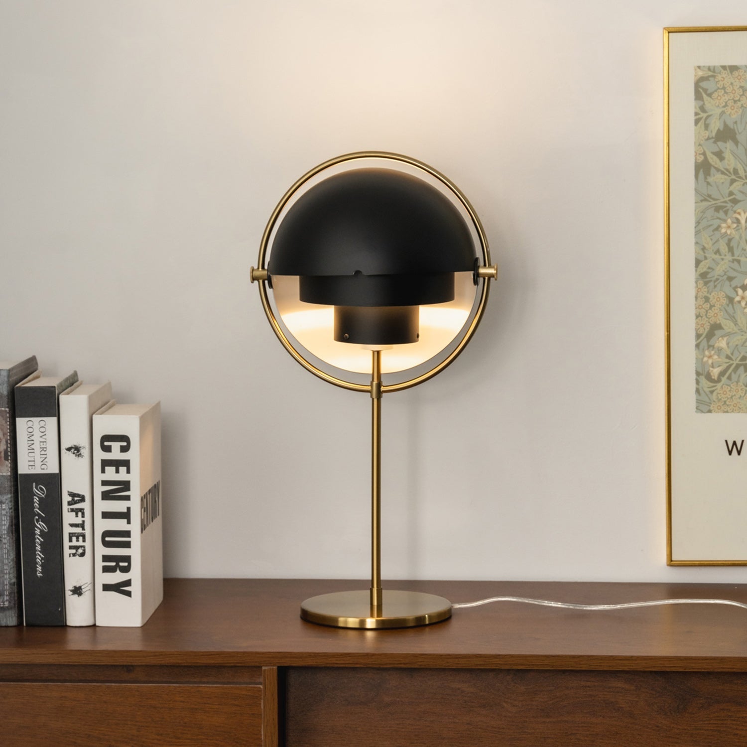 Multi-lite Adjustable Iron Table Lamp