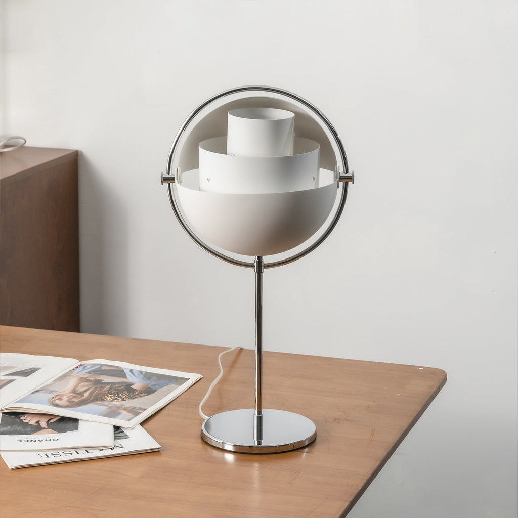 Multi-lite Adjustable Iron Table Lamp