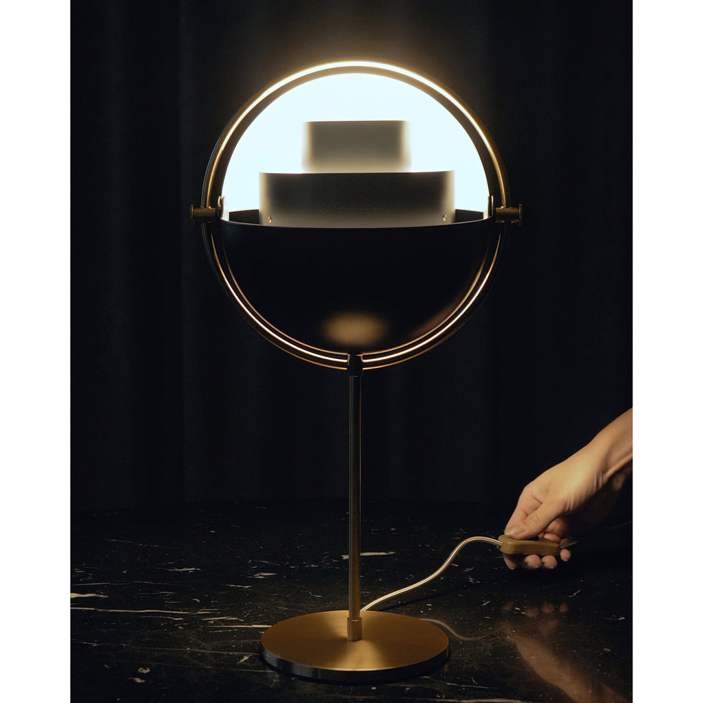 Multi-lite Adjustable Iron Table Lamp
