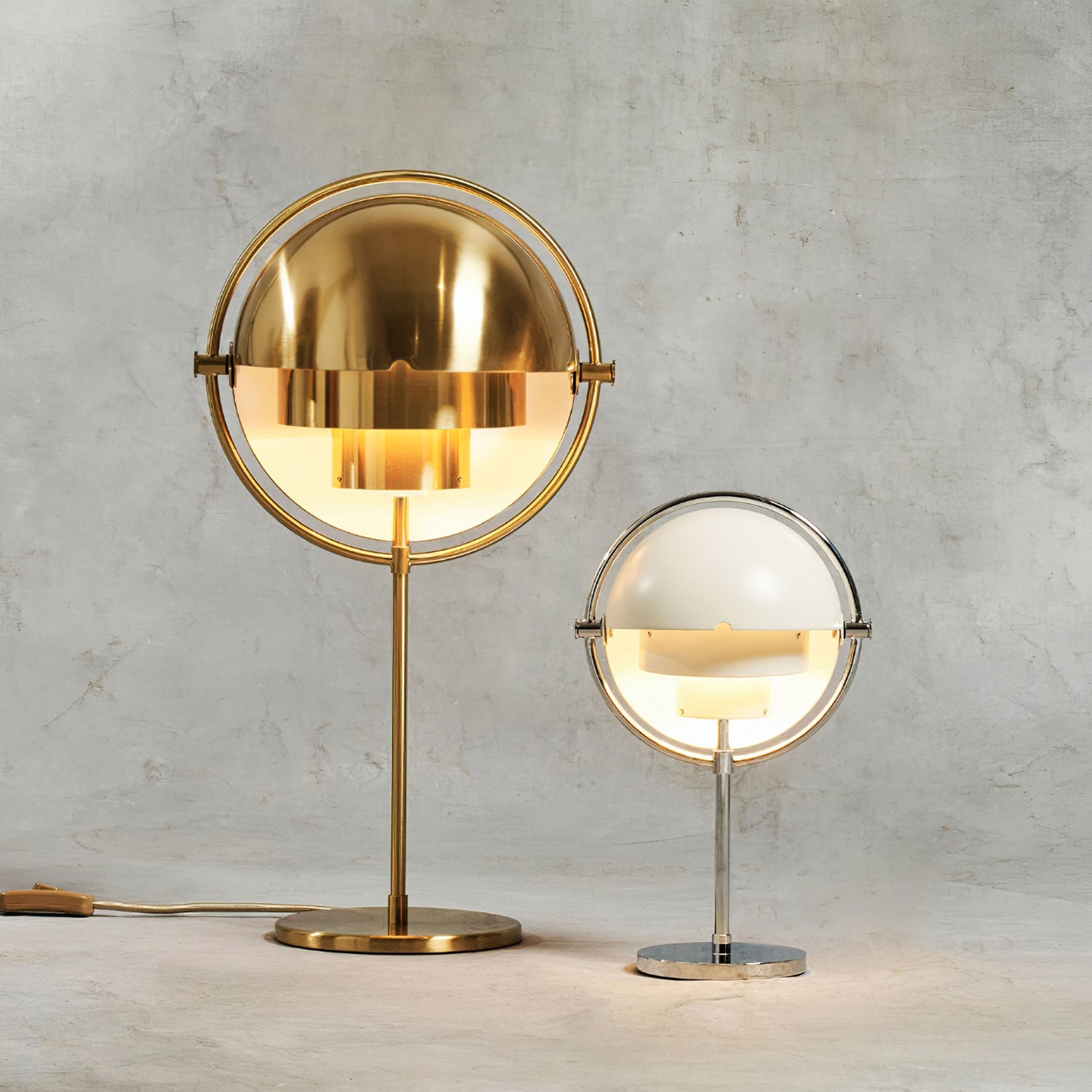 Multi-lite Adjustable Iron Table Lamp
