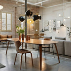 Multi-lite Rotatable Shade Pendant Light