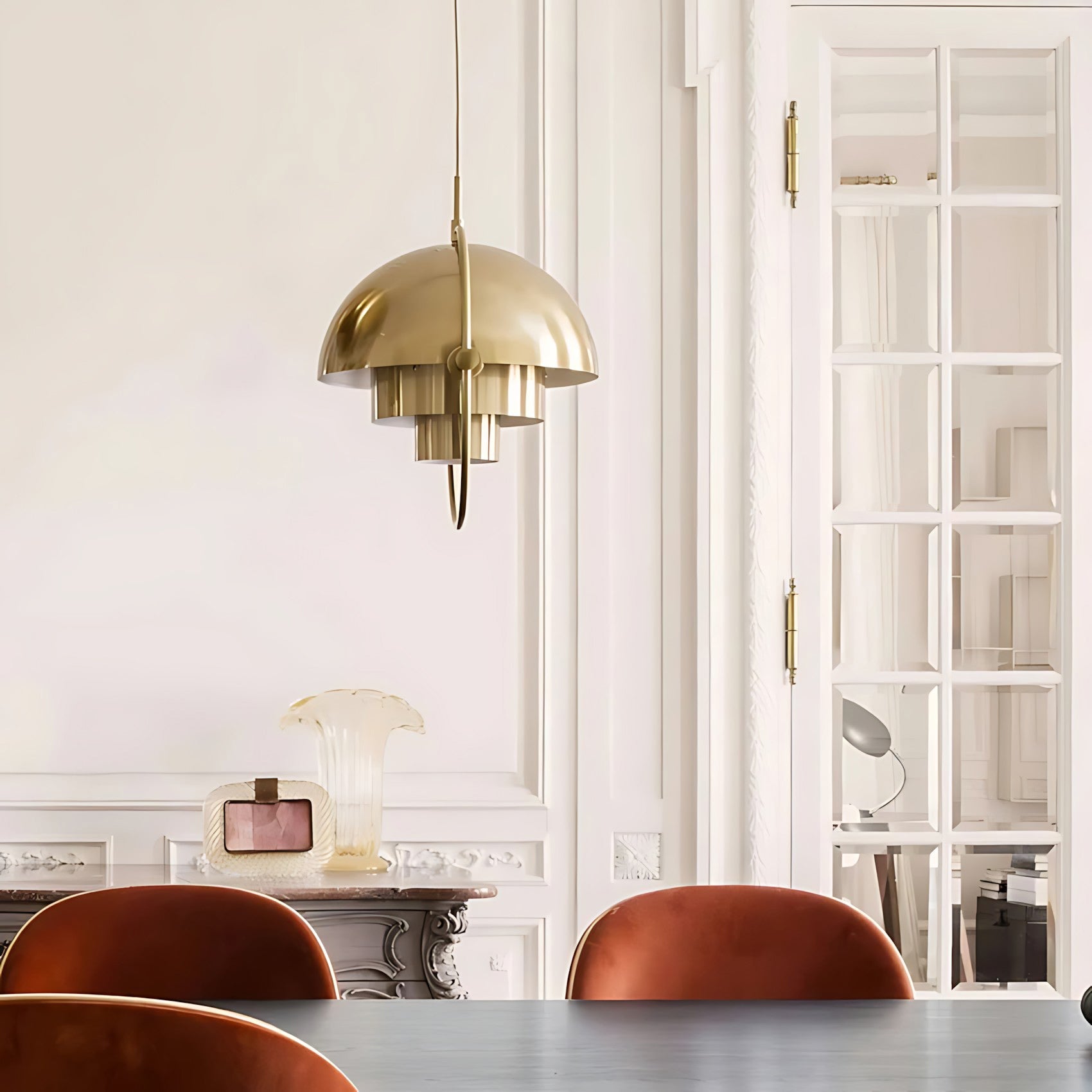 Multi-lite Rotatable Shade Pendant Light