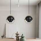 Multi-lite Rotatable Shade Pendant Light