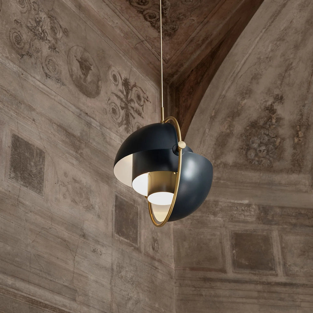 Multi-lite Rotatable Shade Pendant Light