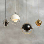 Multi-lite Rotatable Shade Pendant Light