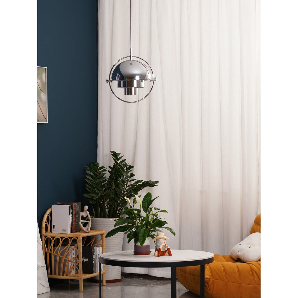 Multi-lite Rotatable Shade Pendant Light