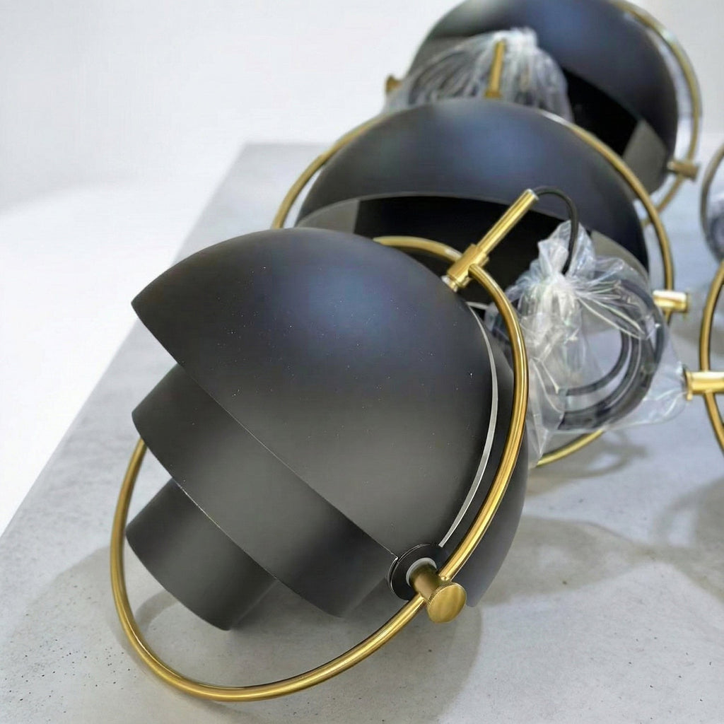 Multi-lite Rotatable Shade Pendant Light