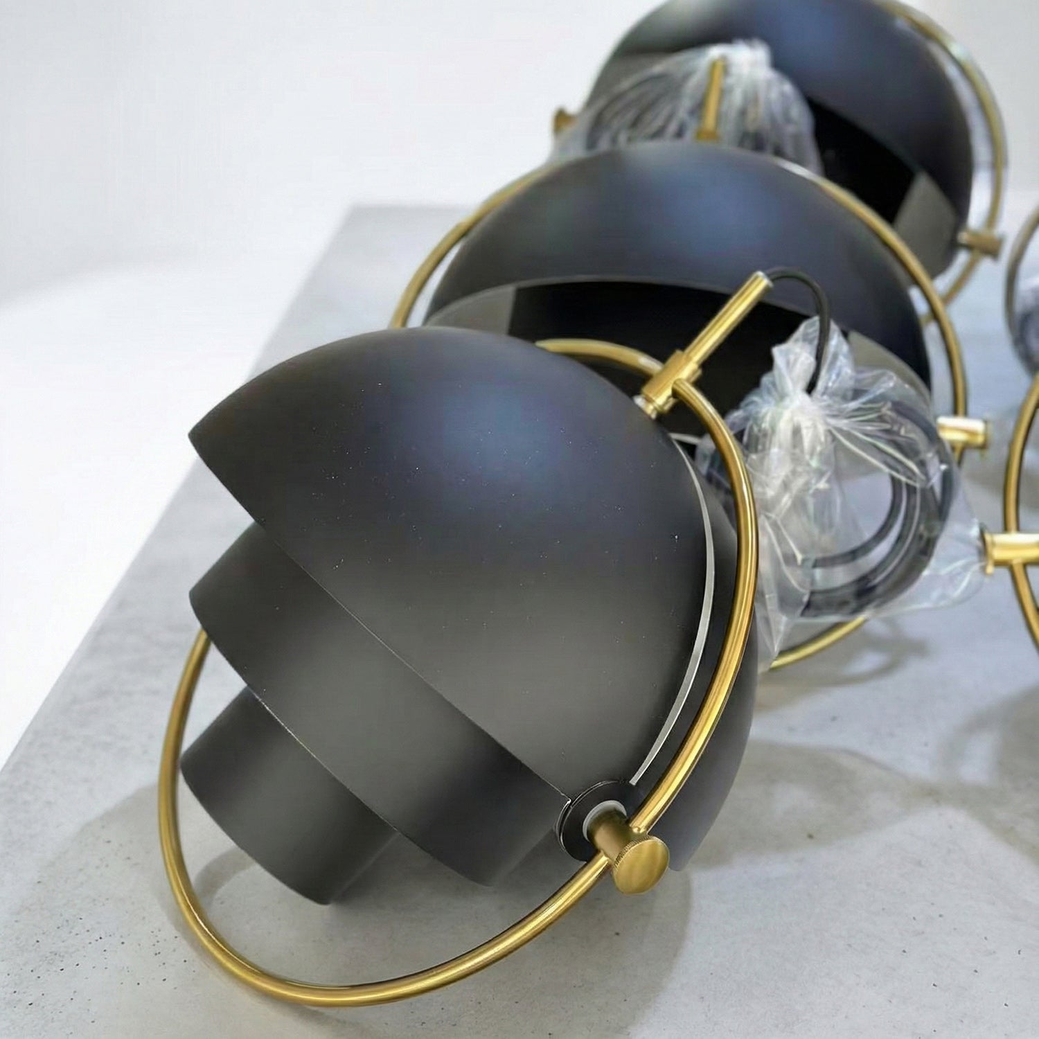 Multi-lite Rotatable Shade Pendant Light