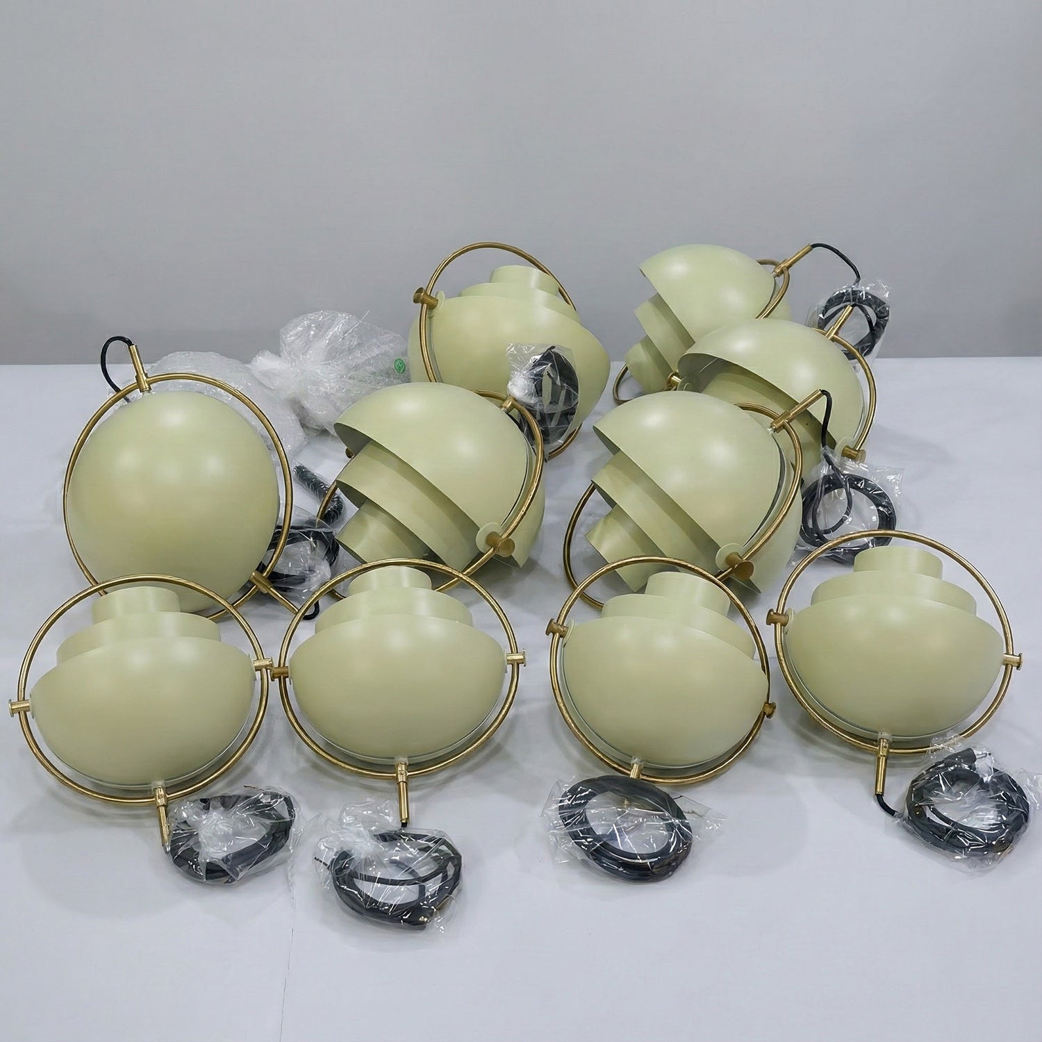 Multi-lite Rotatable Shade Pendant Light