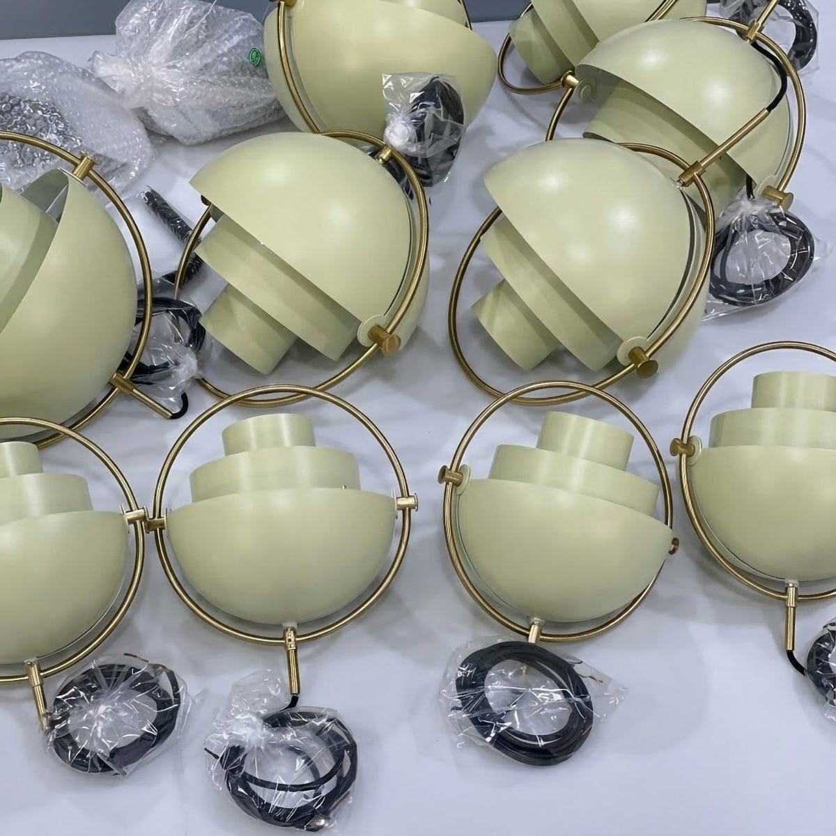 Multi-lite Rotatable Shade Pendant Light