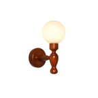 Muralett Candlestick Wood Wall Sconce